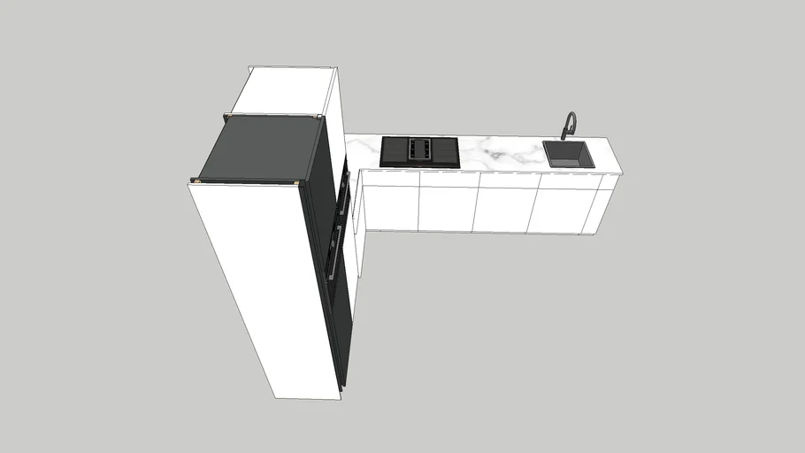 L-kitchen | 3D Warehouse
