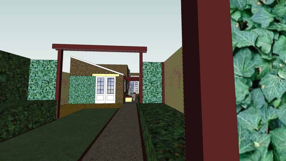 David Beasley Garden Design And Landscaping, Hull, East Yorkshire, Uk - SketchUp Model#16