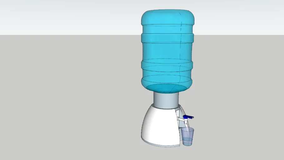 Dispensador de agua, clasico