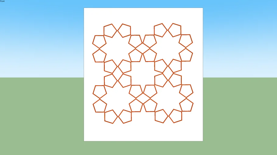 pentagon pattern | 3D Warehouse