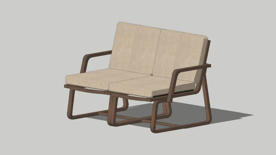 MUJI LIVING DINING SOFA CHAIR Beige cover union