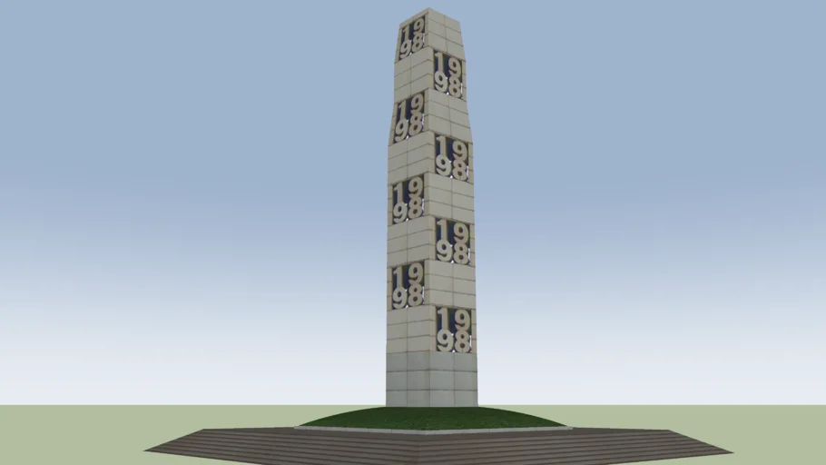 九江抗洪纪念碑—Monument of Fighting Against Flood in 1998