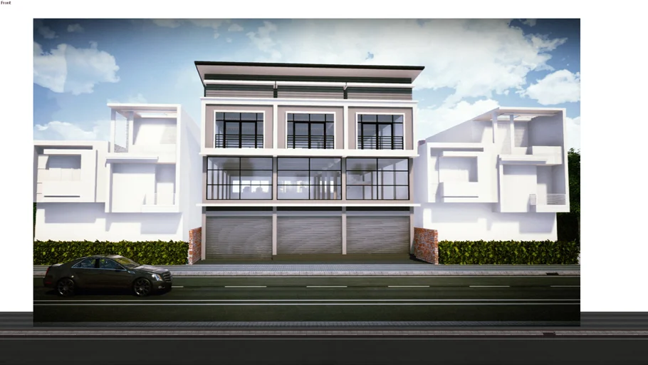 3 storey commercial building