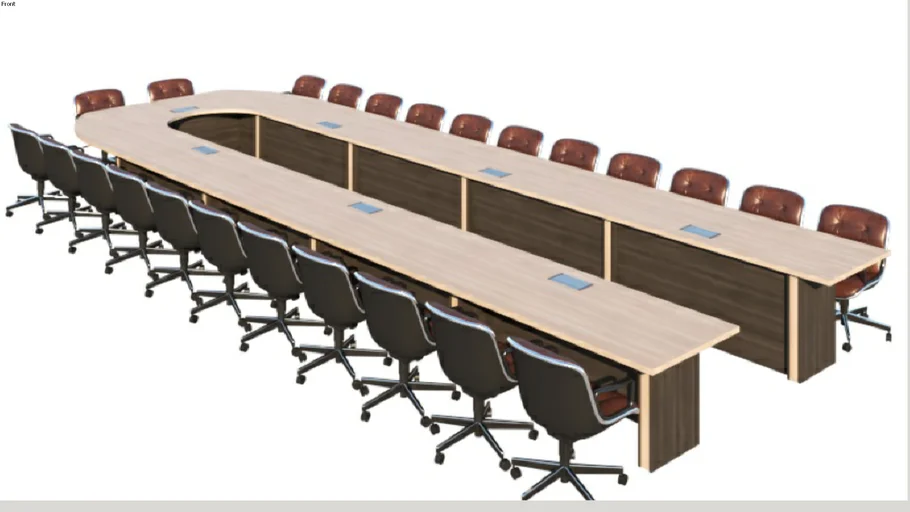 U-shaped Conference Table