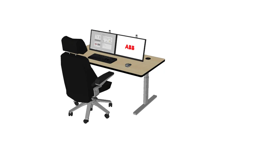 ABB CRS PC-Desk 1600 | 3D Warehouse