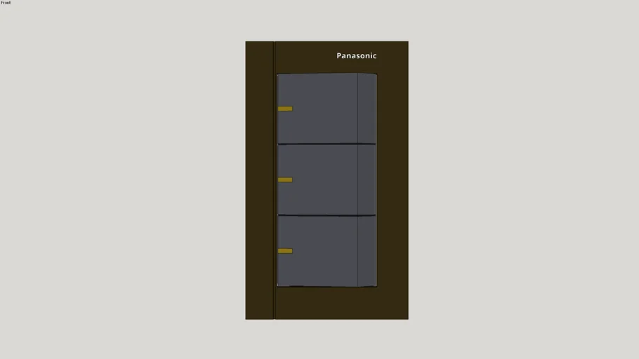 Panasonic Glatima Light Switch in Bronze