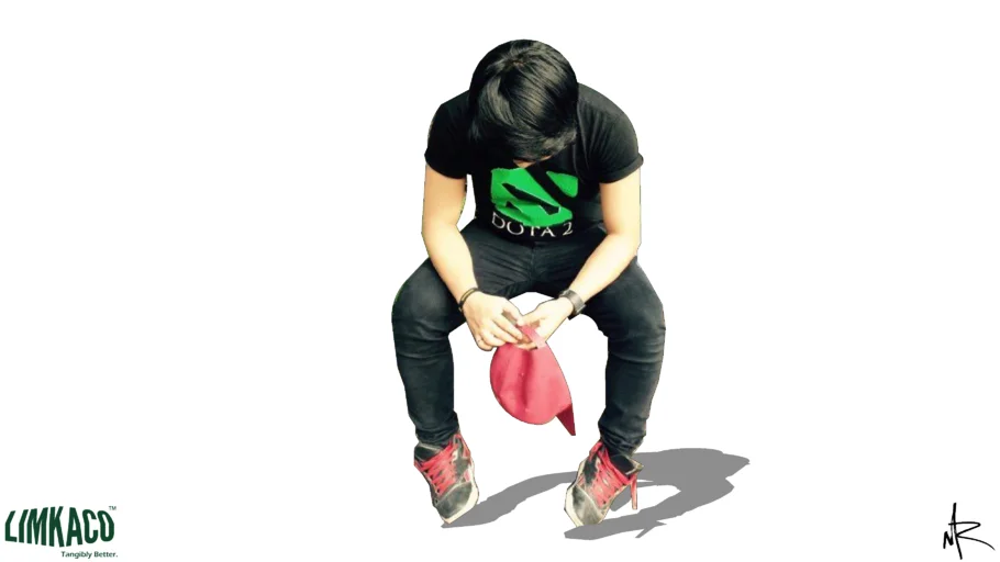 2D MAN SITTING