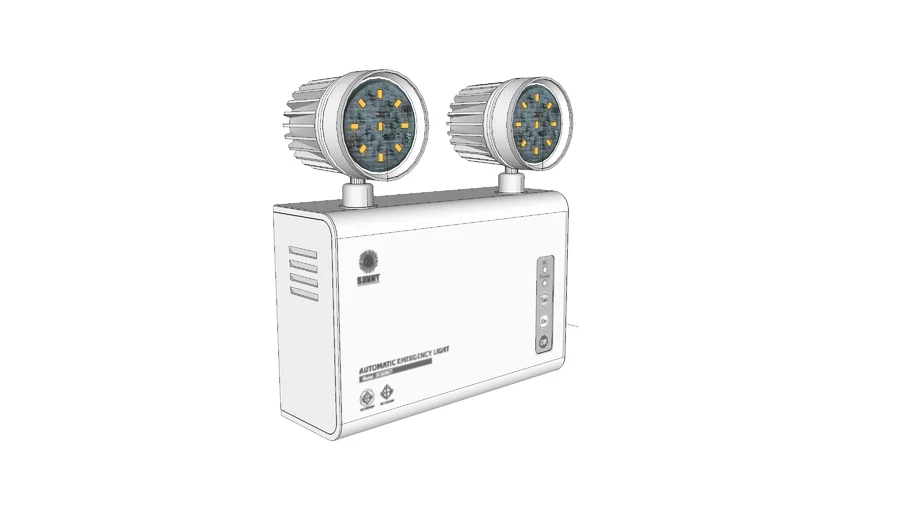 Emergency light ไฟฉุกเฉิน Model by Pooh