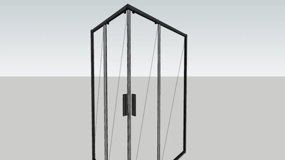 RAVAK Sprchový kout Blix Slim BLSRV2K+BLSRV2K