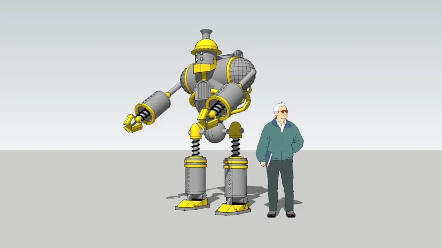 Steampunk Frankenstein Robot