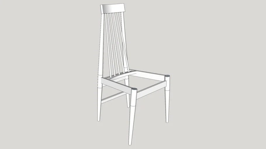 Danish Modern Windsor Chair