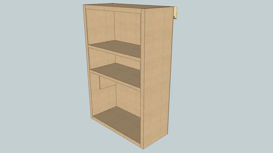 Wall Shelf with French Cleat System