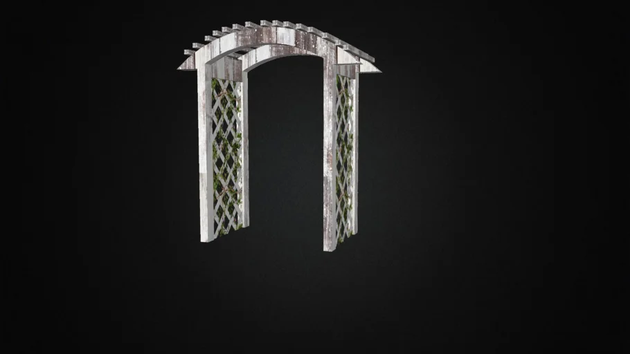 Lattice with Vines