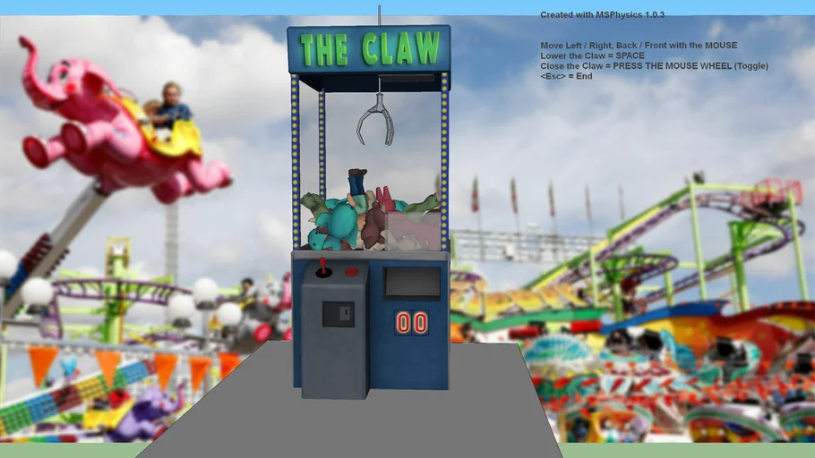The Claw Machine - MSPhysics