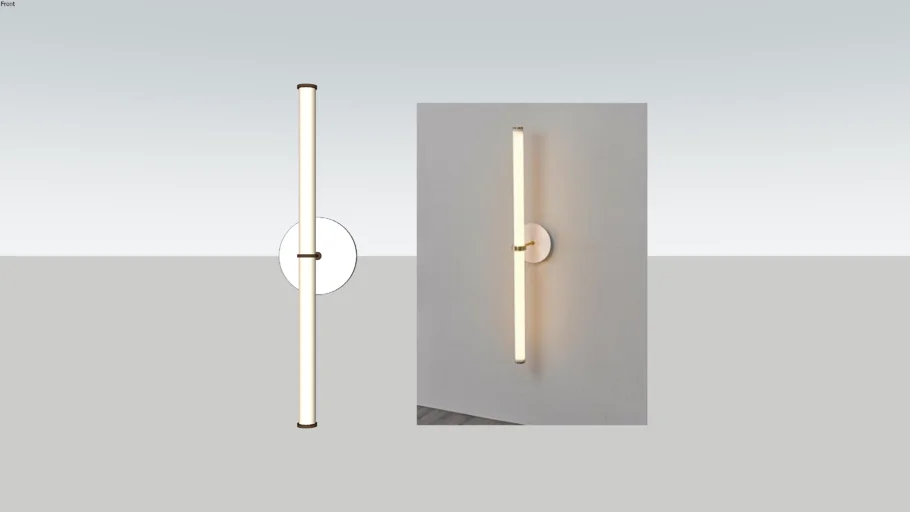 luminaria de pared