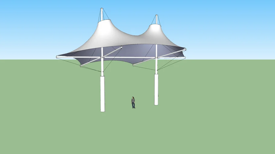 Mast Supported Band Shell