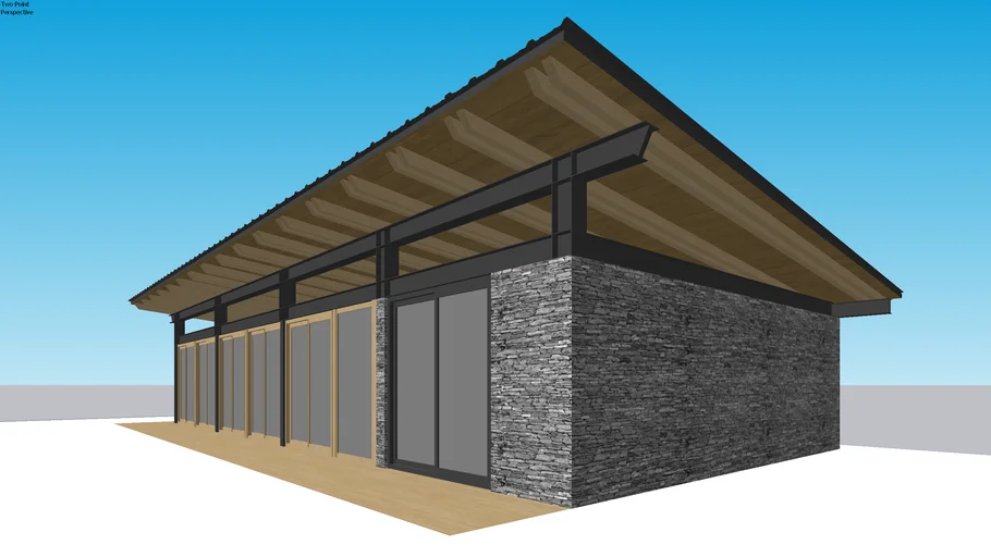 Cabin/Cabaña Industrial