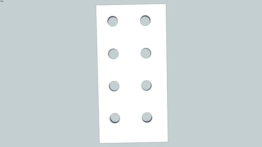 8 hole end plate