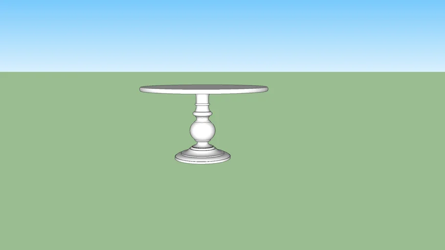 potterbarn - dawson pedistal side table