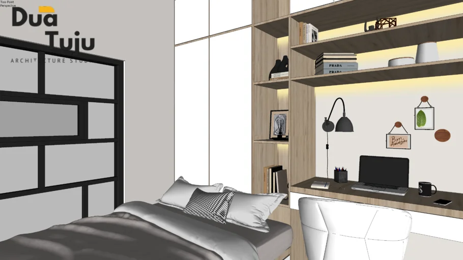 Small Bedroom Interior 3x3 m