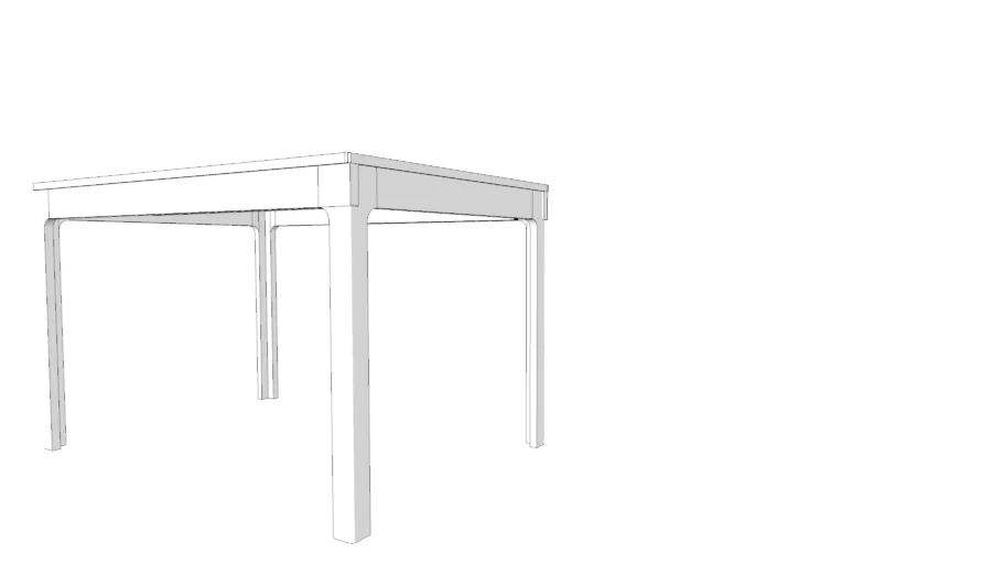 EKEDALEN uitschuifbare tafel