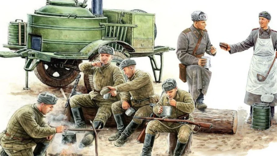 Red Army support team - mobile kitchen tools WW2 | 3D Warehouse