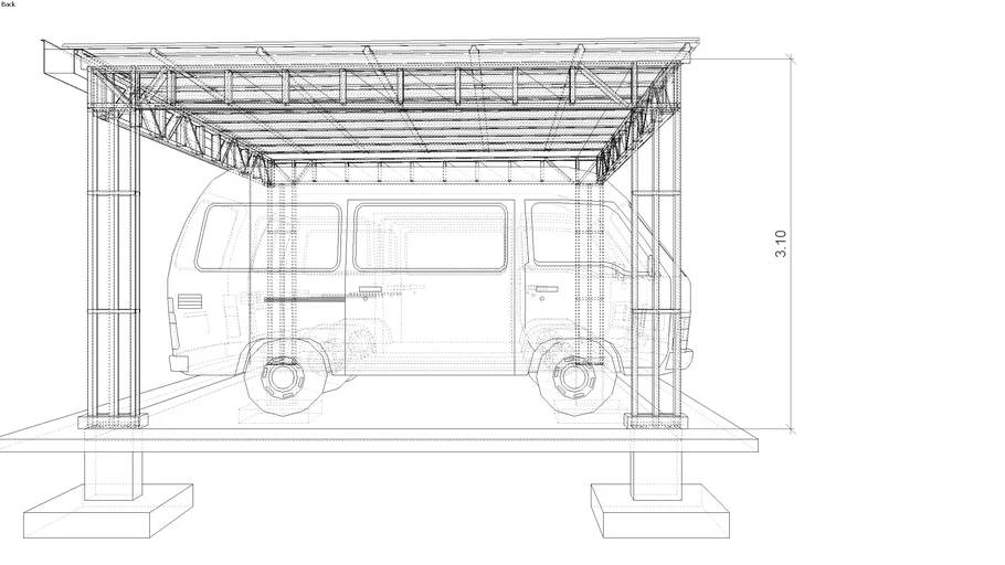 Garage car