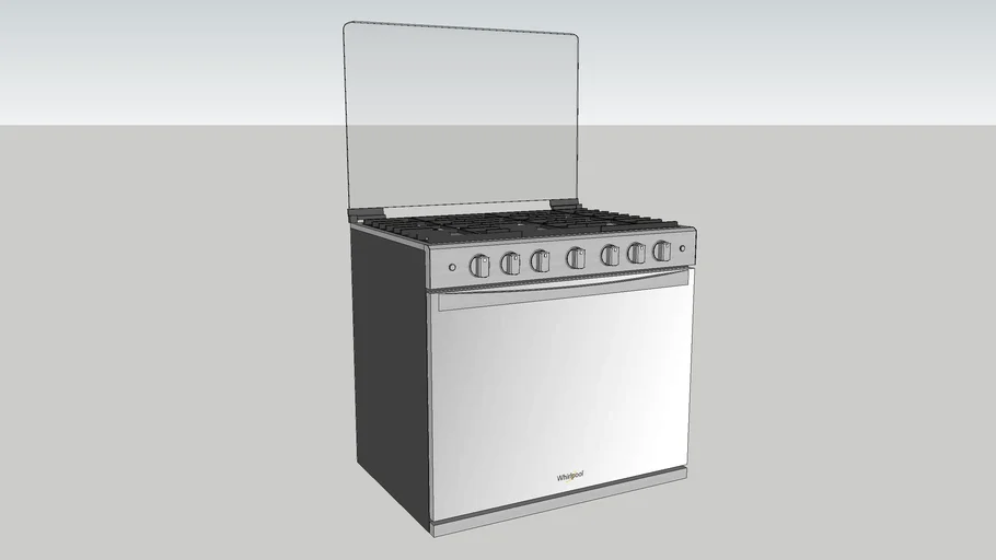 Whirlpool stove CWER5100S-H