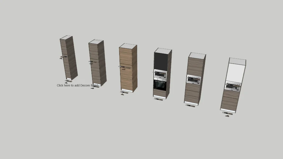 PW Kitchen Tall Units