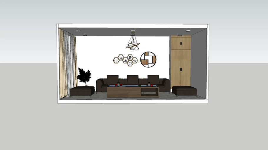 Ruang Tamu Minimalis 3x6