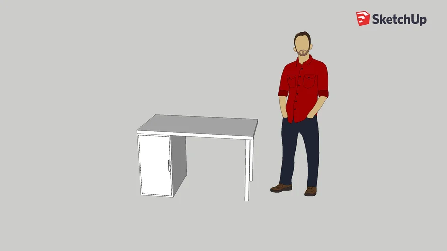 Burean IKEA 120x60 LINNMON-ALEX-ADILS