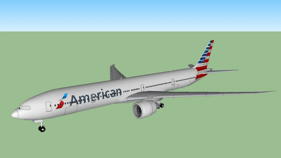 American Airlines (Disney Planes 2013) Boeing 777-300ER