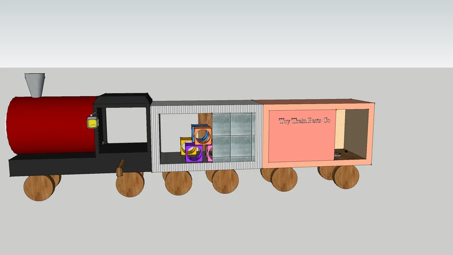 Toy Train | 3D Warehouse