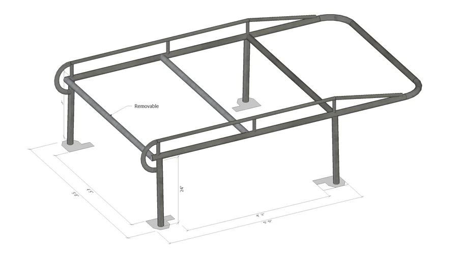 ladder rack | 3D Warehouse