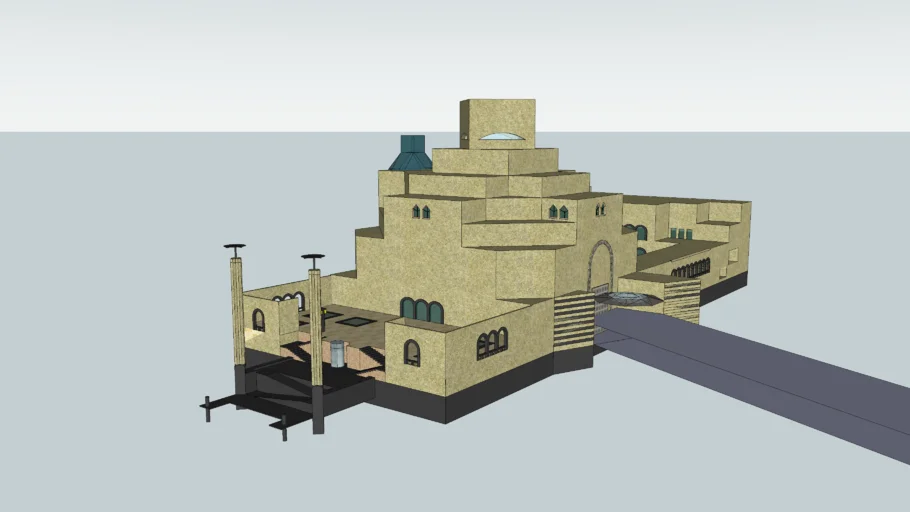 卡塔尔伊斯兰艺术博物馆 museum of islamic art
