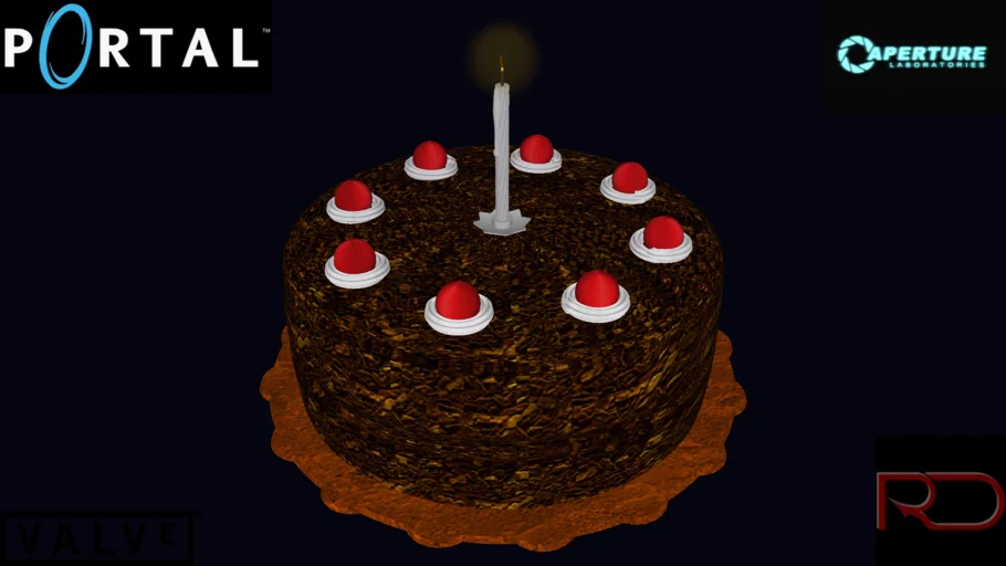 Portal Cake