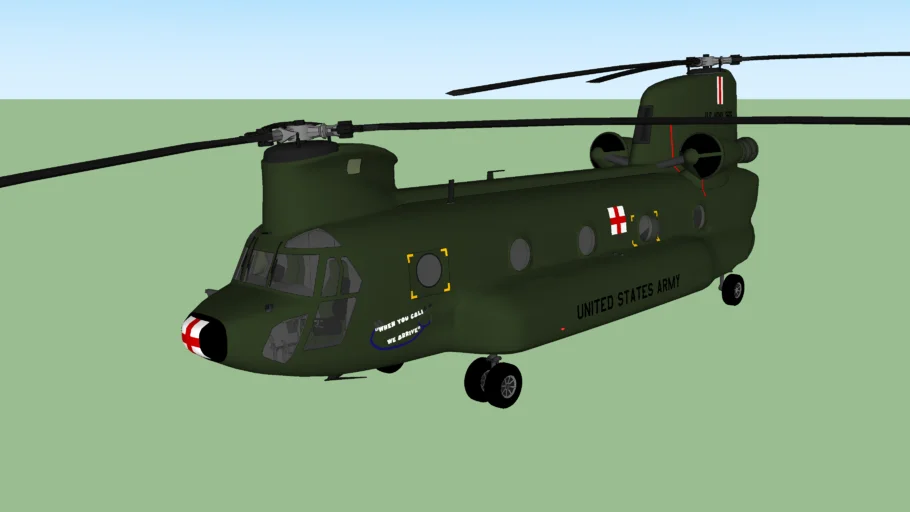 Boeing CH-47 Chinook MEDEVAC (1962-1975)
