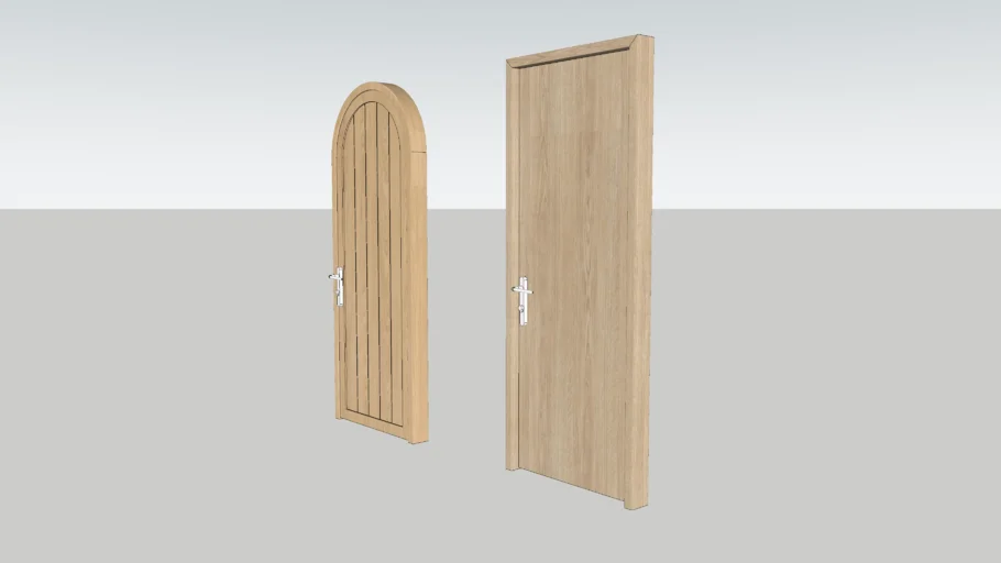 Door wood