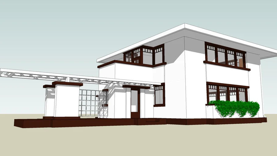 Frank Lloyd Wright Fireproof House