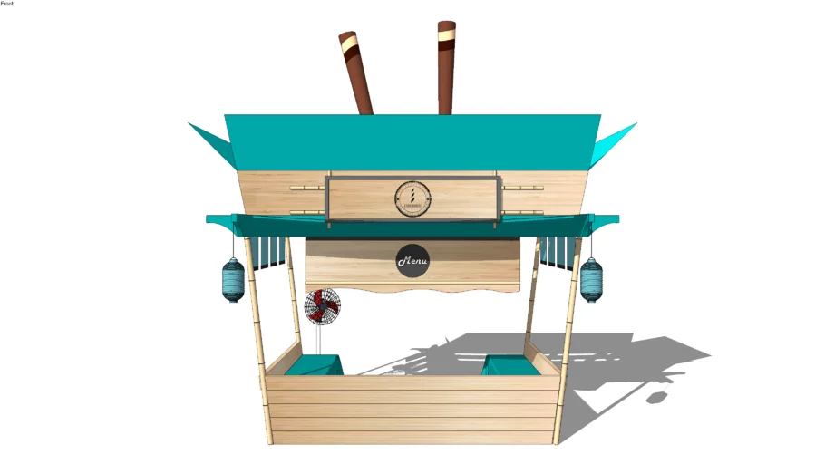 STALL NOODLE BOX KIOSK _ Extended