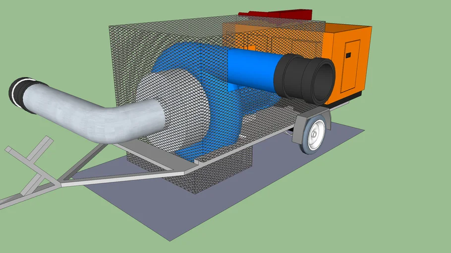 Pompa con motogeneratore