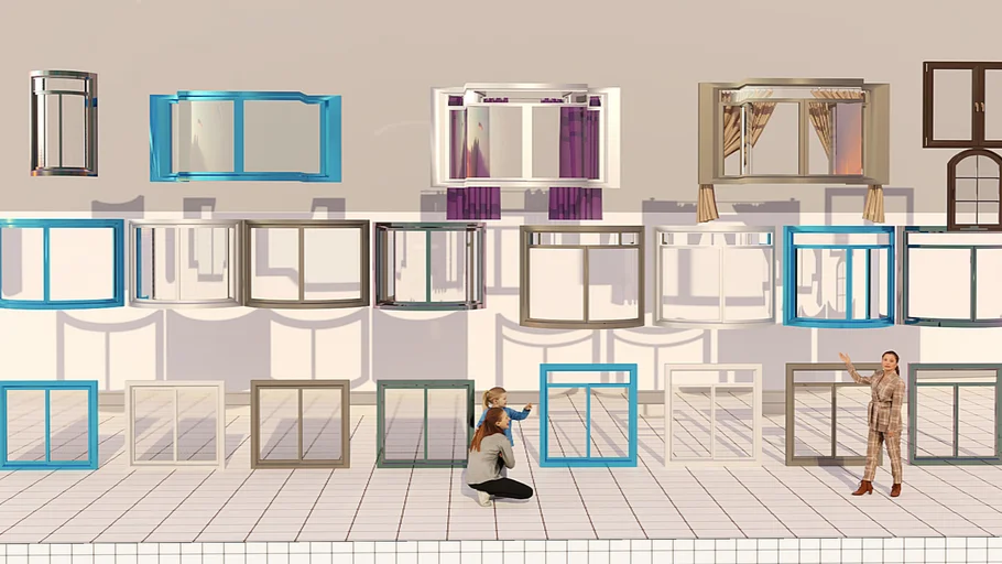 Glass window | 3D Warehouse