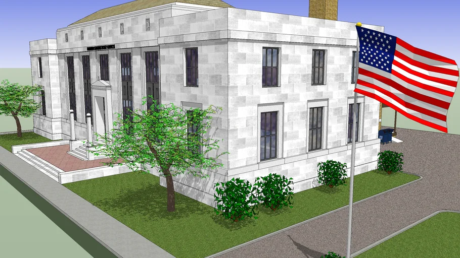 Mount Airy, North Carolina Post Office 27030