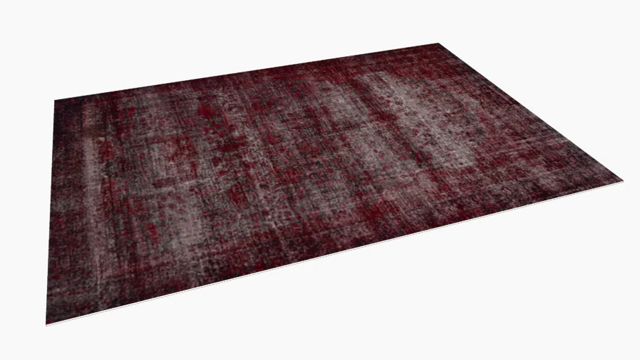Natuzzi Affresco  250X360 Red Rug - R849LZX