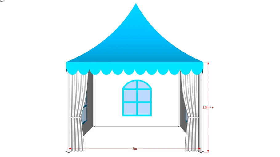 Tenda Sarnafil 3x3