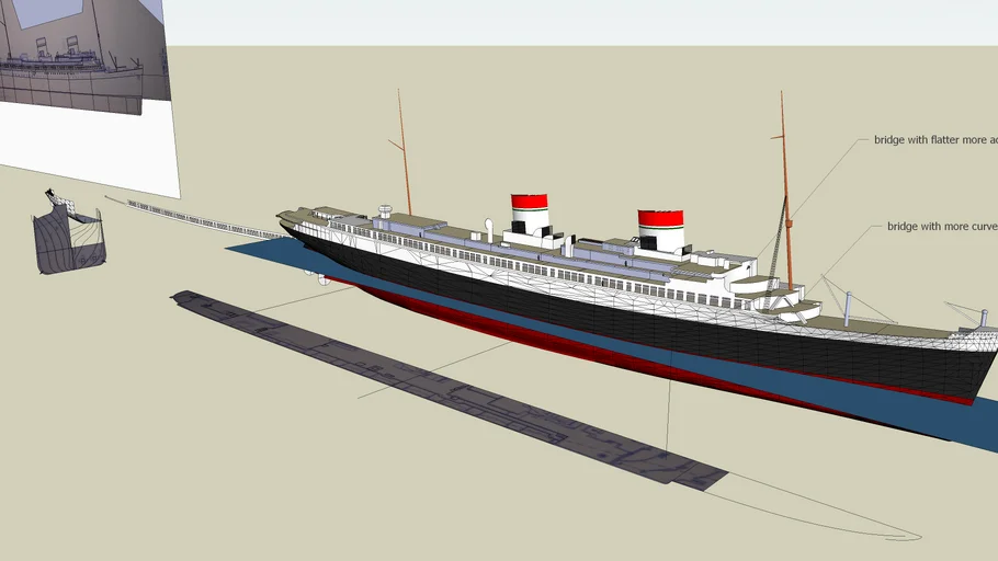 SS Rex | 3D Warehouse
