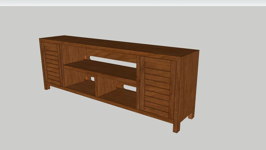 TV Unit solid.skp