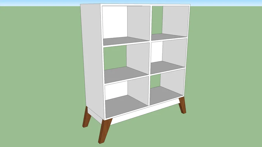 Estante Baixa Retrô - Genial Flex