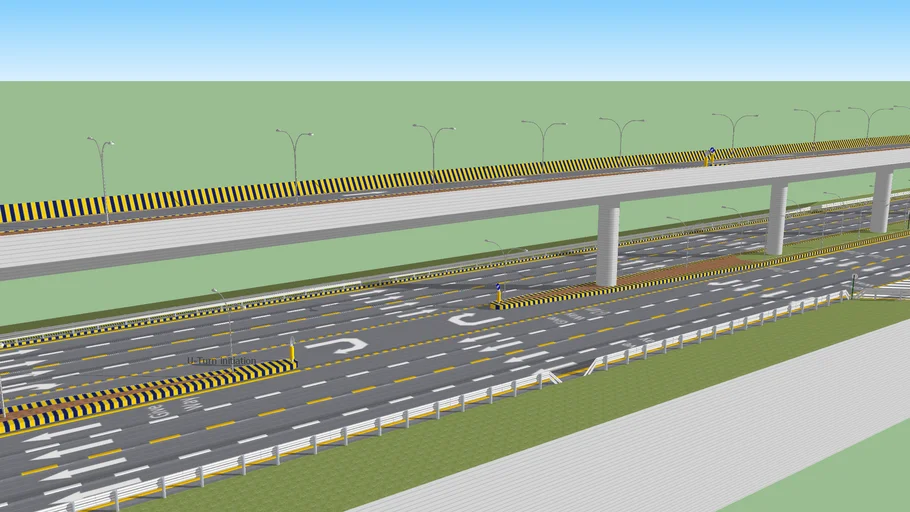 Another Typical Section of Expressway