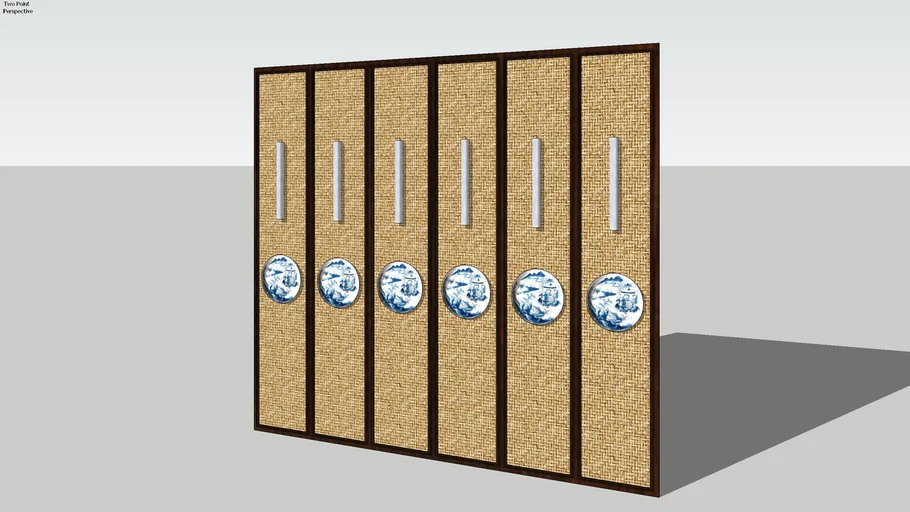Bamboo thatch Panel